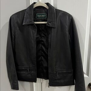Saguaro Brown Leather Jacket